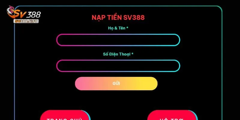 Hướng dẫn cách nạp tiền Sv388 an toàn với nhiều hình thức 1 Giới thiệu hình thức nạp tiền Sv388 cho cược thủ